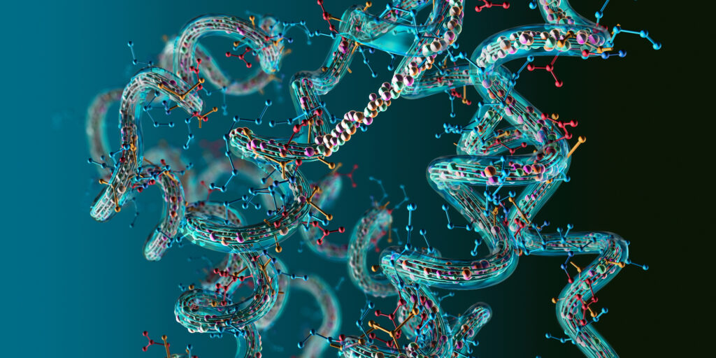 Protein expression diagram
